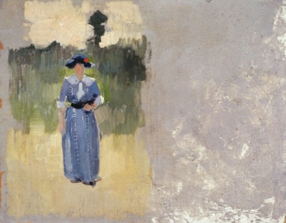 Etude de personnage (Le cours La Reine), between 1913 and 1914.