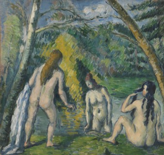 Trois baigneuses, between 1879 and 1882. Creator: Paul Cezanne.