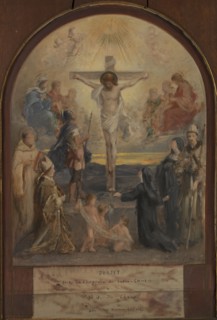 Esquisse pour l'église Notre-Dame-des-Champs : Le Calvaire, 1884.