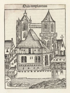 Ordo templatorum from Liber Chronicarum, 1493. Private Collection.