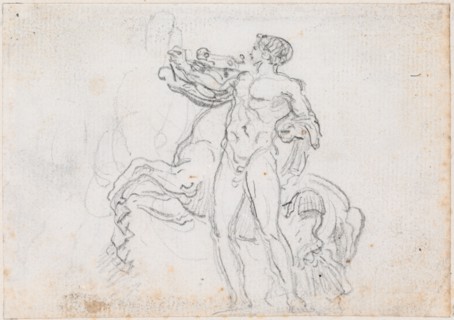 Statue of Alexander and Bucephalus [recto], probably c. 1754/1765.