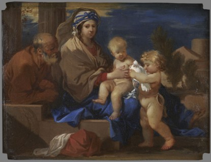 La Sainte Famille, between 1636 and 1671. Creator: Sébastien Bourdon.