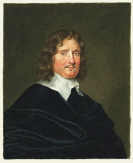 Portrait of the composer Henry Lawes (1595-1662). Private Collection.