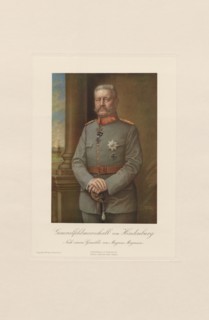 Portrait of Paul von Hindenburg (1847-1934), 1915. Private Collection.