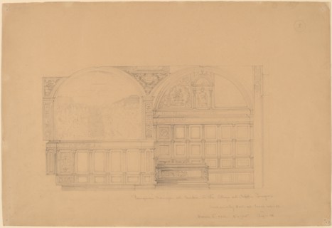 Perugino's Udienza del Cambio in the Collegio del Cambio, Perugia, 1896.