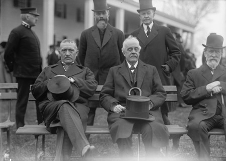 Allied Commission To U.S. At Mount Vernon, 1917. Creator: Harris & Ewing.