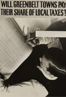 Poster by Record Section, Suburban Resettlement Administration,  1935-12.