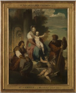 Sketch for the church of Saint-Nicolas-des-Champs: the Holy Family, 1882.