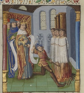 Execution of the Templars, Third Quarter of 15th cen.. Creator: Anonymous.