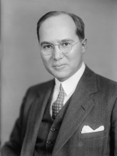 John W. Barriger III - Portrait, 1936. US businessman, railroad executive.