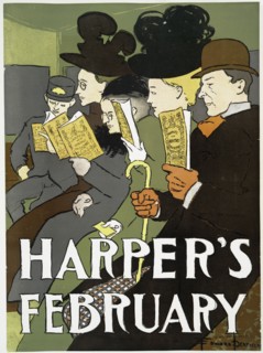 Harper's February, c1895. [Publisher: Harper Publications; Place: New York]
