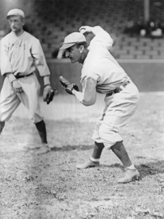 Bobby Wallace (with Ball In Hand), St. Louis American League (Baseball), 1913.