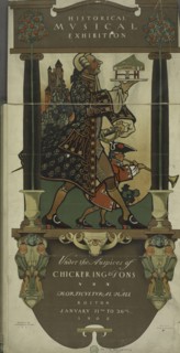 Historical musical exhibition. Under the auspices of Chickering & sons, c1901.