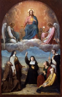 Esquisse pour l'église de la Trinité : Le Sacré Coeur, c.1870. The Sacred Heart.