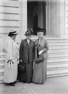 Julia Lathrop, Jane Addams and Mary E. McDowell, 1913.  Creator: Harris & Ewing.