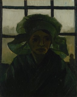 Head of a Woman, 1885. Found in the collection of the Van Gogh Museum, Amsterdam.