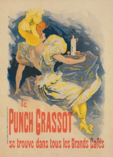 Affiche pour le "Punch Grassot", c1896. [Publisher: Imprimerie Chaix; Place: Paris]