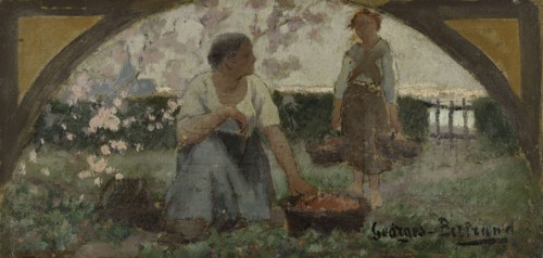 Esquisse pour la salle à manger de l'Hôtel de Ville de Paris : Les fraises, c.1893.