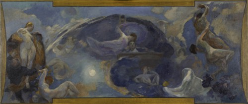 Esquisse pour le Petit Palais, galerie sud : Poésie - Drame, between 1906 and 1914.