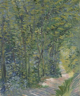 Path in the Woods, 1887. Found in the collection of the Van Gogh Museum, Amsterdam.