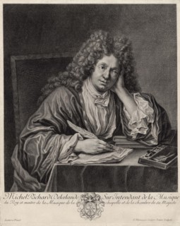 Portrait of the composer Michel-Richard de Lalande (1657-1726). Private Collection.