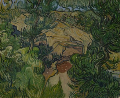Entrance to a Quarry, 1889. Found in the collection of the Van Gogh Museum, Amsterdam.