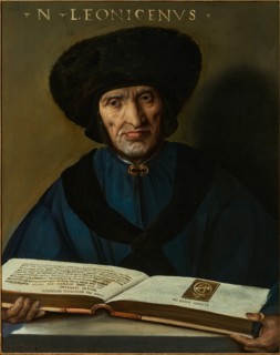 Portrait of Niccolò Leoniceno (1428-1524), 1521. Creator: Dossi, Dosso (ca. 1486-1542).