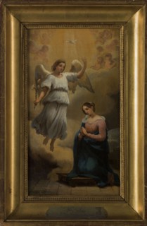 Esquisse pour l'église Notre-Dame-de-Lorette : L'Annonciation, c.1833. The Annunciation.
