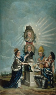 La France reçoit des trois ordres les voeux de toute la Nation.., c1791. Creator: Dubois.