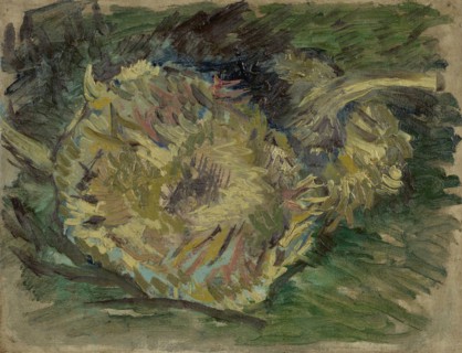 Sunflowers Gone to Seed, 1887. Found in the collection of the Van Gogh Museum, Amsterdam.
