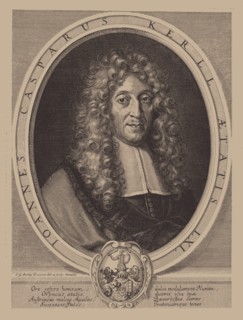 Portrait of the organist and composer Johann Kaspar Kerll (1627-1693). Private Collection.