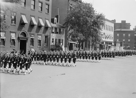 Statue of Commodore John Barry unveiled, Washington DC, 16 May 1914. Exercises, Parade, Etc.