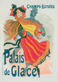 Nouvelle affiche pour le "Palais de Glace"., c1896. [Publisher: Imprimerie Chaix; Place: Paris]