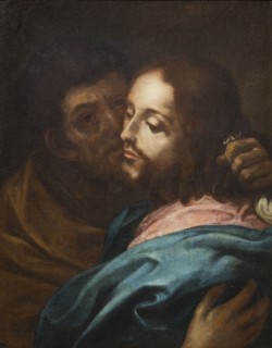 The Kiss of Judas, 17th century. Found in the collection of the Musée des Beaux-Arts, Verviers.
