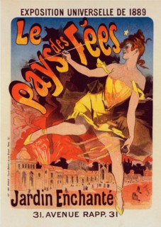Affiche pour l'Exposition Universelle de 1889 : "Le Pays de Fées", c1899. Creator: Jules Cheret.