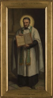 Esquisse pour l'église de Clichy : Saint Vincent de Paul, 1872. Creator: Emmanuel Auguste Massé.