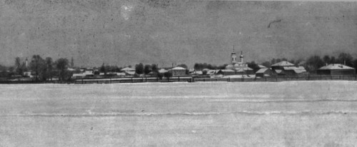 ''Arkhangelsk; vue generale d'Arkhangelsk, sur la Dvina septentrionale.', 1916. Creator: Unknown.