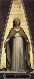 Esquisse pour l'église Saint-Jacques-Saint-Christophe de la Villette : L'Espérance, c.1843. Hope.