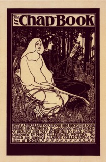 Affiche américaine pour la Revue "The Chap-Book", c1898. [Publisher: Imprimerie Chaix; Place: Paris]