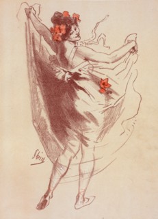 Dessin original pour les "Maîtres de l'Affiche"., c1900. [Publisher: Imprimerie Chaix; Place: Paris]