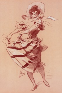 Dessin original pour les "Maîtres de l'Affiche"., c1900. [Publisher: Imprimerie Chaix; Place: Paris]