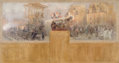 Les enrôlements volontaires en 1792, between 1901 and 1902. Creator: Jean Baptiste Edouard Detaille.