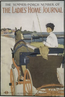 The Summer-Porch Number of The Ladies' Home Journal, August 1908..., c1908. Creator: Edward Penfield.