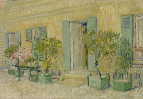 Exterior of a Restaurant in Asnières, 1887. Found in the collection of the Van Gogh Museum, Amsterdam.