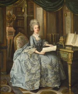 Portrait of Princess Sophie of France (1734-1782), 1776. Creator: Périn-Salbreux, Lié Louis (1753-1817).