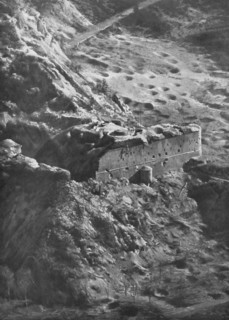 ''Le Fort de Malborghetto apres le bombardement par les canons Italiens de 305.', 1916. Creator: Unknown.