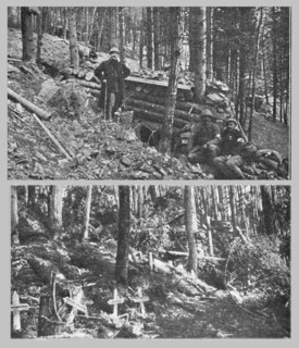 'Les derniers combats de l'Hartmannswillerkopf; un coin de l'Hartmannswillerkopf..., 1916. Creator: Unknown.