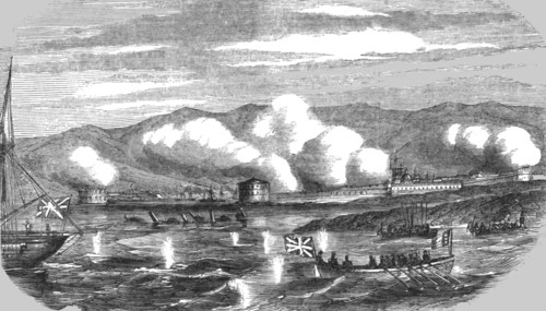 'Reconnoitering the Fortress of Sebastopol previous to the Commencement of the Siege', 1854. Creator: Unknown.