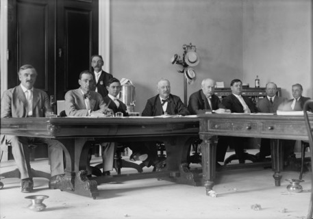 House Committee To Investigate American Sugar Refining Co. And Others - Racker...,  1911. Creator: Harris & Ewing.