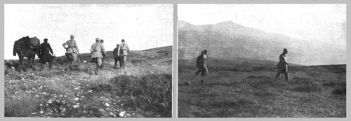 'Le general de Castelnau a Salonique; a travers la plaine et les hauteurs de Macadoine..., 1916. Creator: Unknown.